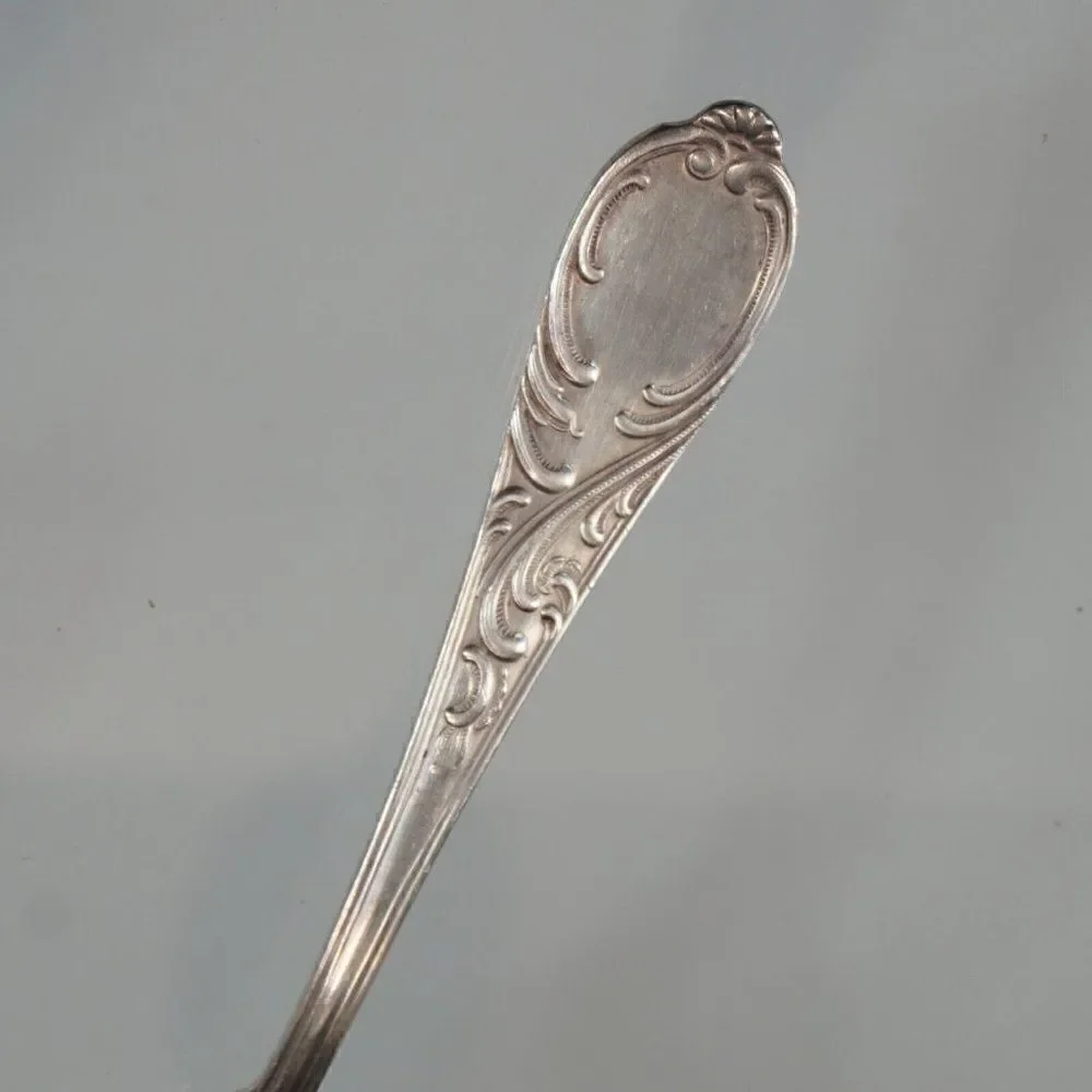 Vintage GES 120 Silverplate Table Spoon Ebel Gustav Solingen Germany  7.25